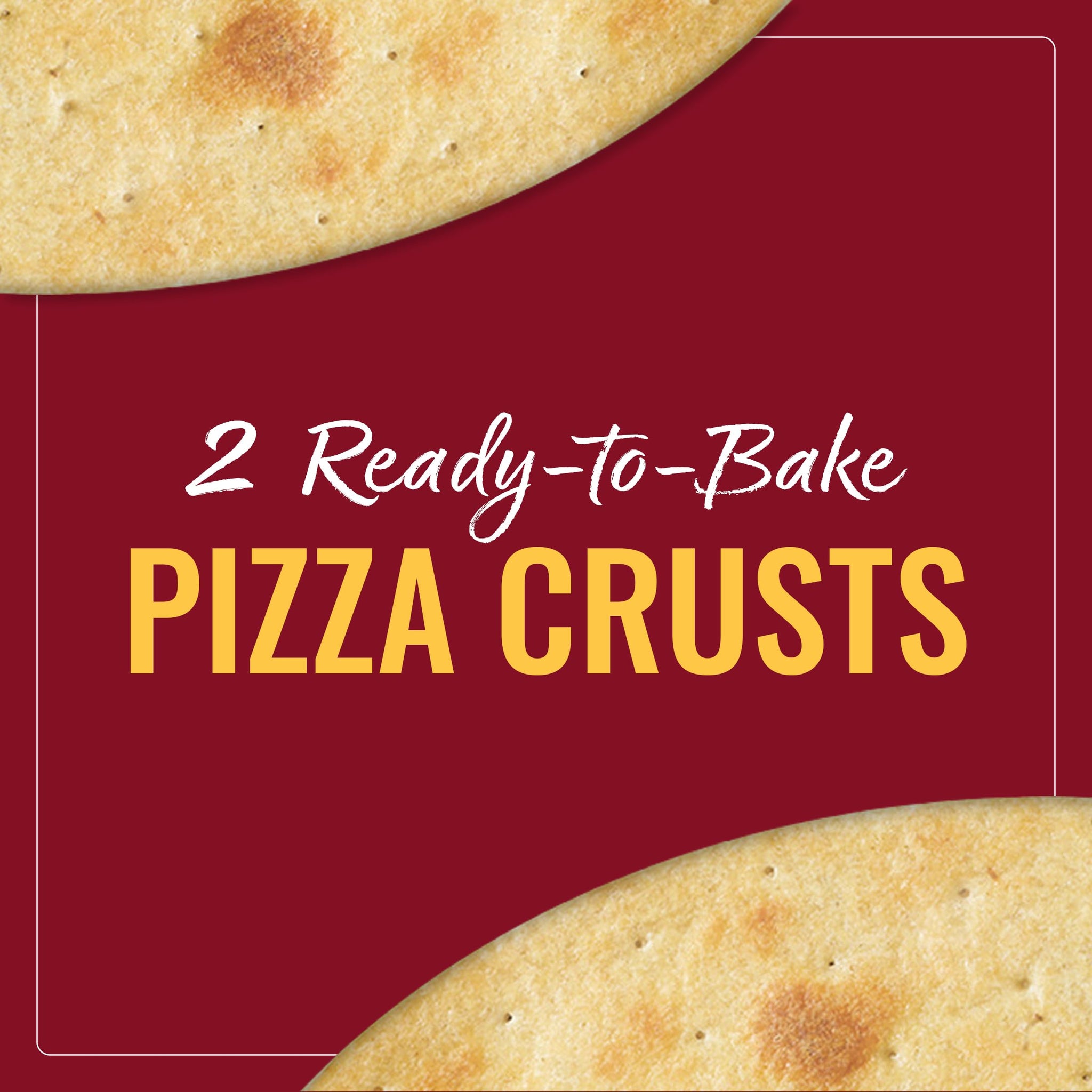 Mama Mary's 7" Gluten Free Thin Crust Ready to Bake Pizza Crusts, 2 Count