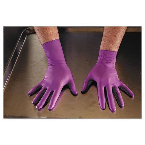 KCC50602 - Purple Nitrile Xtra Exam Gloves, Medium, 12 In Length