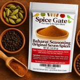 Spice Gate Baharat Spice Seasoning Seven Spice (2 oz) Authentic Lebanese, Middle Eastern Blend made from Original Whole Herbs & Seeds
