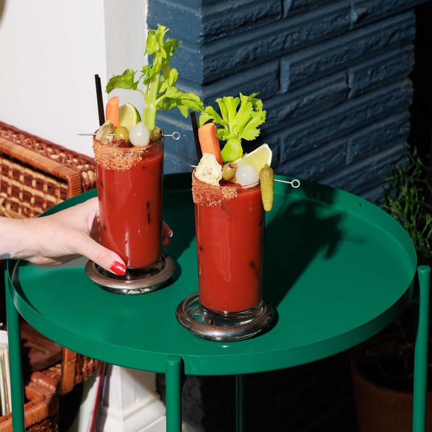 Demitri's Bloody Mary Seasoning Classic Recipe & Extra Horseradish Bundle, Concentrated Drink Mixers, Perfect for Home Brunch Parties & Cocktails, 16