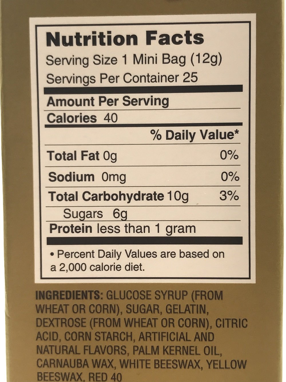 Haribo of America Goldbears Valentine Exchange Candy Bag, 25 Count (Pack of 12)