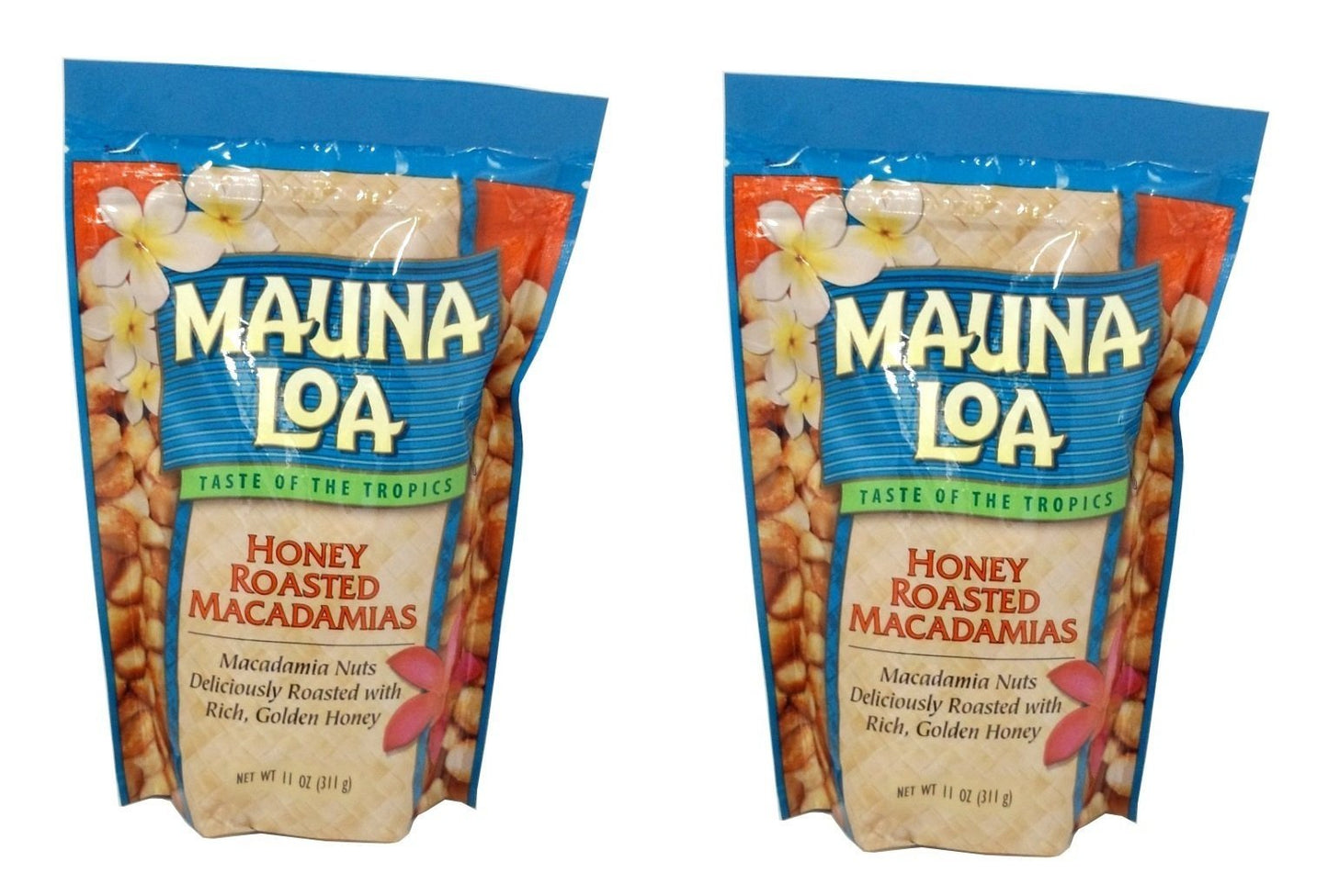 Mauna Loa Macadamias, LvxiRz 2 Pack (Honey Roasted)