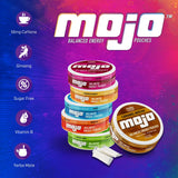 Mojo™ Balanced Energy Pouches | Healthier Energy Drink Alternative |Zero Sugar & Calorie-Free with Ginseng, Yerba Mate, B-Vitamins, and Amino Acids |