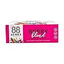 88 Acres Granola Bars, Triple Berry Crumble, 9 Count, School Safe, Allergen Free Seed & Oat Snack Bar, Gluten & Nut Free, Vegan, Non-GMO & Kosher