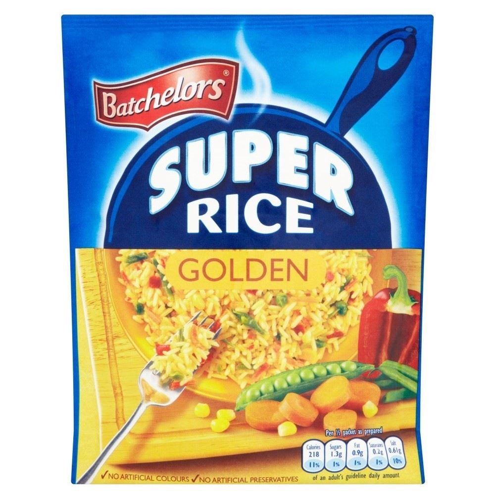 Batchelors Super Rice Golden (120g) - Pack of 2