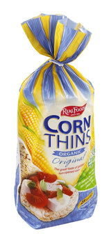 Real Foods Corn Thin Orgnl Org18