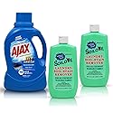 SOILOVE Stain Remover 16oz (2 Pack) + AJAX Oxy Overload Laundry Detergent 60oz (1 Pack) - Ultimate Laundry Solution for Tough Stains & Freshly Cleaned