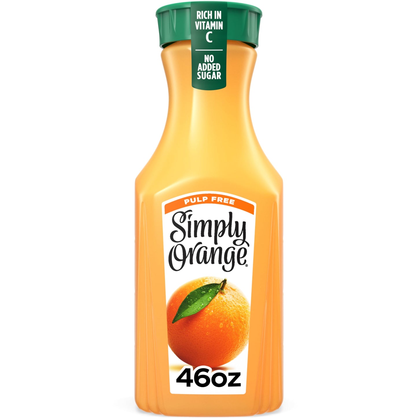 SIMPLY ORANGE JUICE - PULP FREE, 46oz