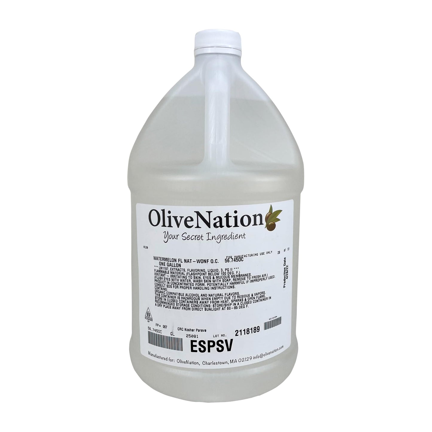 OliveNation Watermelon Extract - 4 ounces - Great for fruit salad, smoothies - baking-extracts-and-flavorings