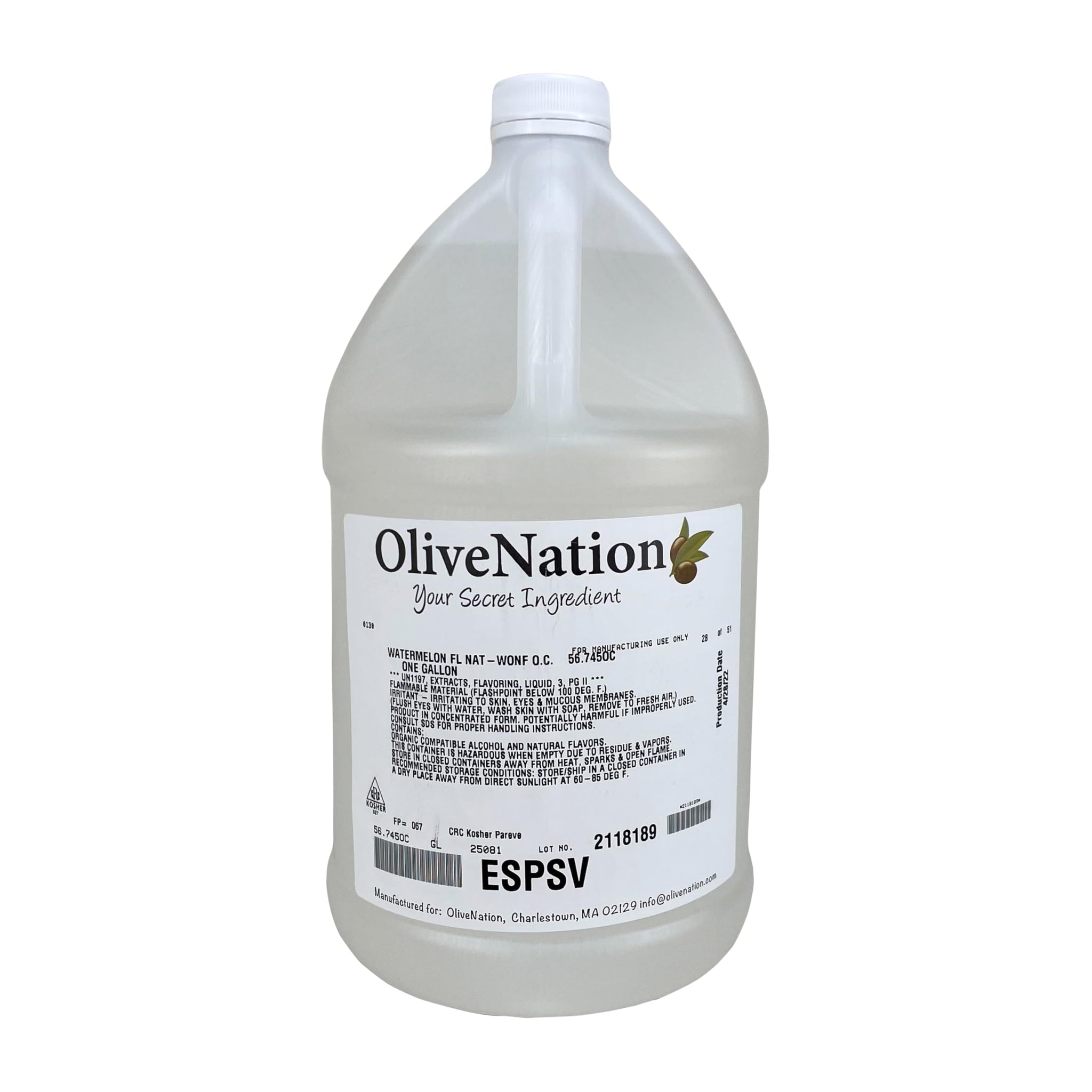 OliveNation Watermelon Extract - 4 ounces - Great for fruit salad, smoothies - baking-extracts-and-flavorings
