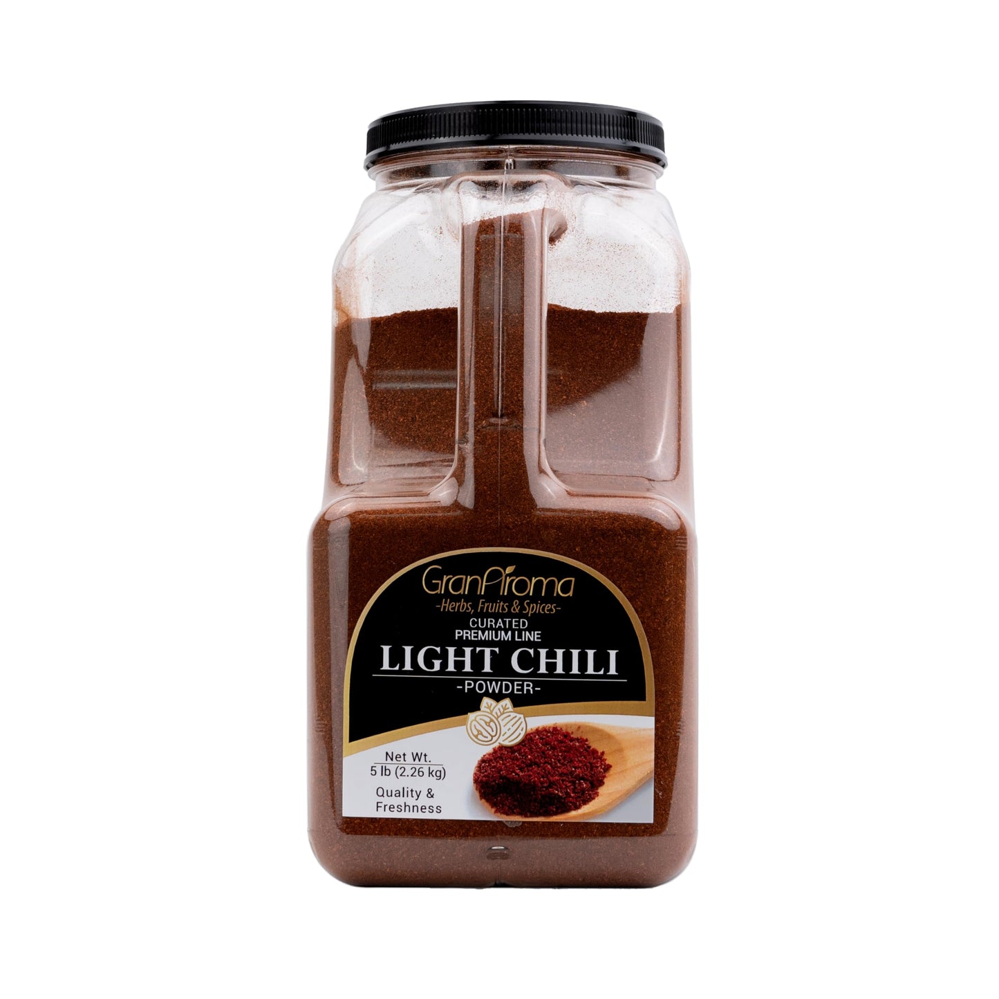 GranAroma Light Chili Powder, Chilis & Dry Rubs, Flavorful Taste (5 Pound)