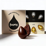 Kums Dark Chocolate Tabs for Couples (1 Box) Premium Dark Tab Chocolate for Men & Women | Vegetarian Delight Ideal for a Delightful Experience