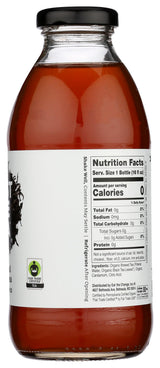 Just Ice Tea, Tea Black Original Unsweetened Organic, 16 Fl Oz