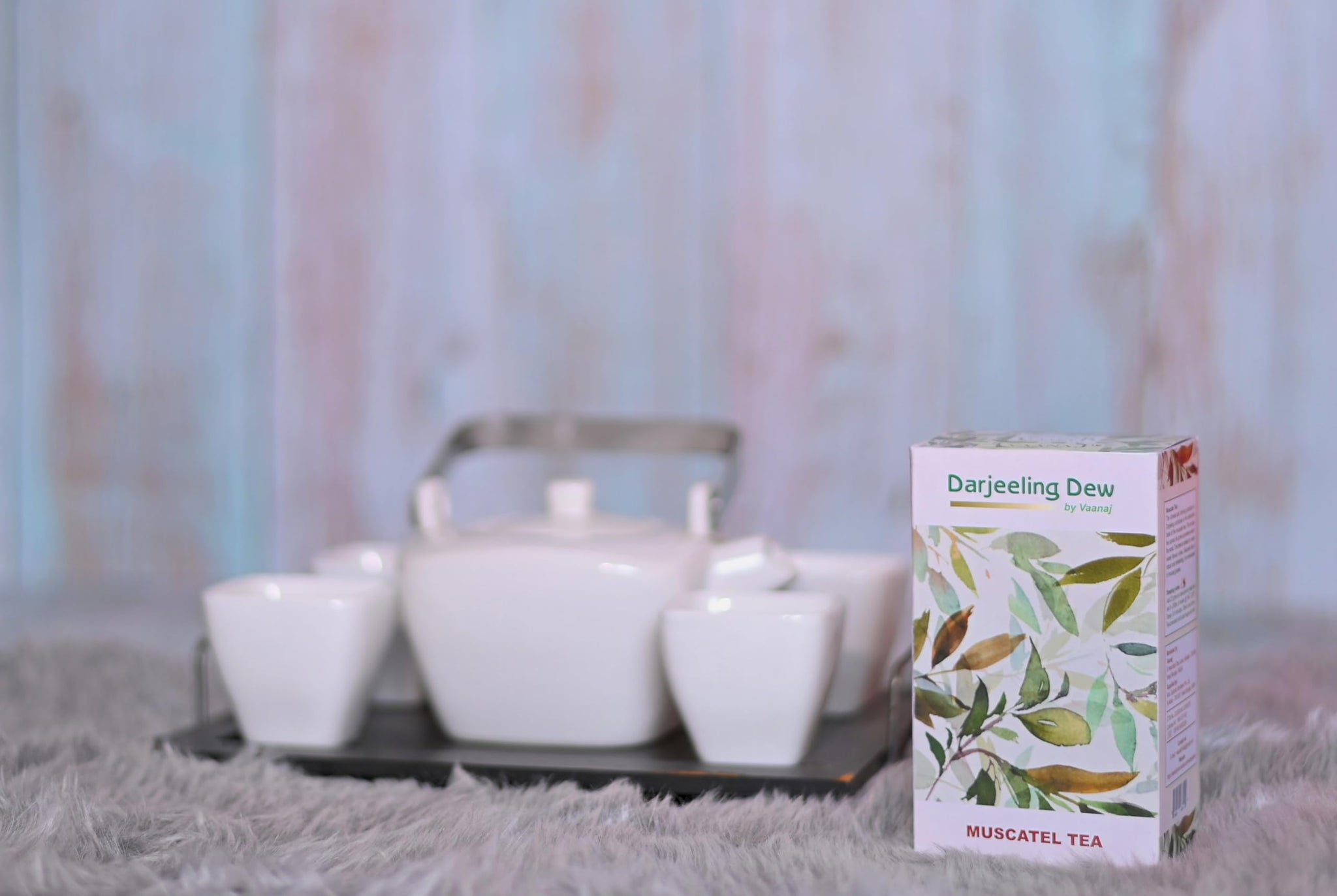 Darjeeling Dew Muscatel Tea by Vaanaj, Premium Loose Leaf Black Tea