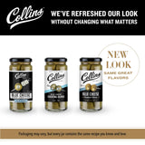 Collins Gourmet Blue Cheese Olives, Premium Stuffed-Cheese Garnish for Cocktails, Martinis, Bloody Marys, Snack Trays, Charcuterie, and Salads