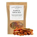 Santa Snacks Gourmet Trail Mix - Kepperton Premium Spicy Snack Blend for Men and Women - Funny Stocking Fillers Gift Baskets, Christmas Gift Ideas