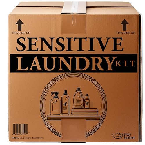 Urban Sombrero Kits - Sensitive Laundry Kit - Essential Laundry Care Products Designed for Sensitive Skin and Delicate Fabrics