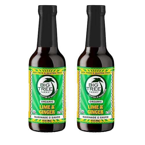 Big Tree Farms Organic Coco Aminos - Liquid Coconut Aminos, Soy-Free Sauce, Low Sodium, Soy Alternative, Gluten Free, Kosher, Marinade & Sauce