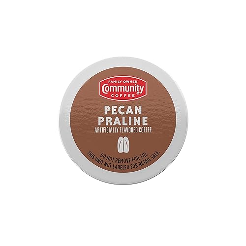 Community Coffee Pecan Praline Flavored 18 Count Kcup