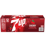 7 Up Cherry Soda in 12 oz cans (12 Cans)
