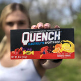 Mueller Quench Chewing Gum Variety Box, 25 pieces (Lemon, Fruit, Orange and Grape) 17200-1