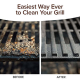 Bull Shot BBQ Pro, Foaming Grill Cleaner, AS SEEN ON TV, Professional Strength Foam Spray Emulsifies Burnt Grease & Char on Grates, Racks, Pans