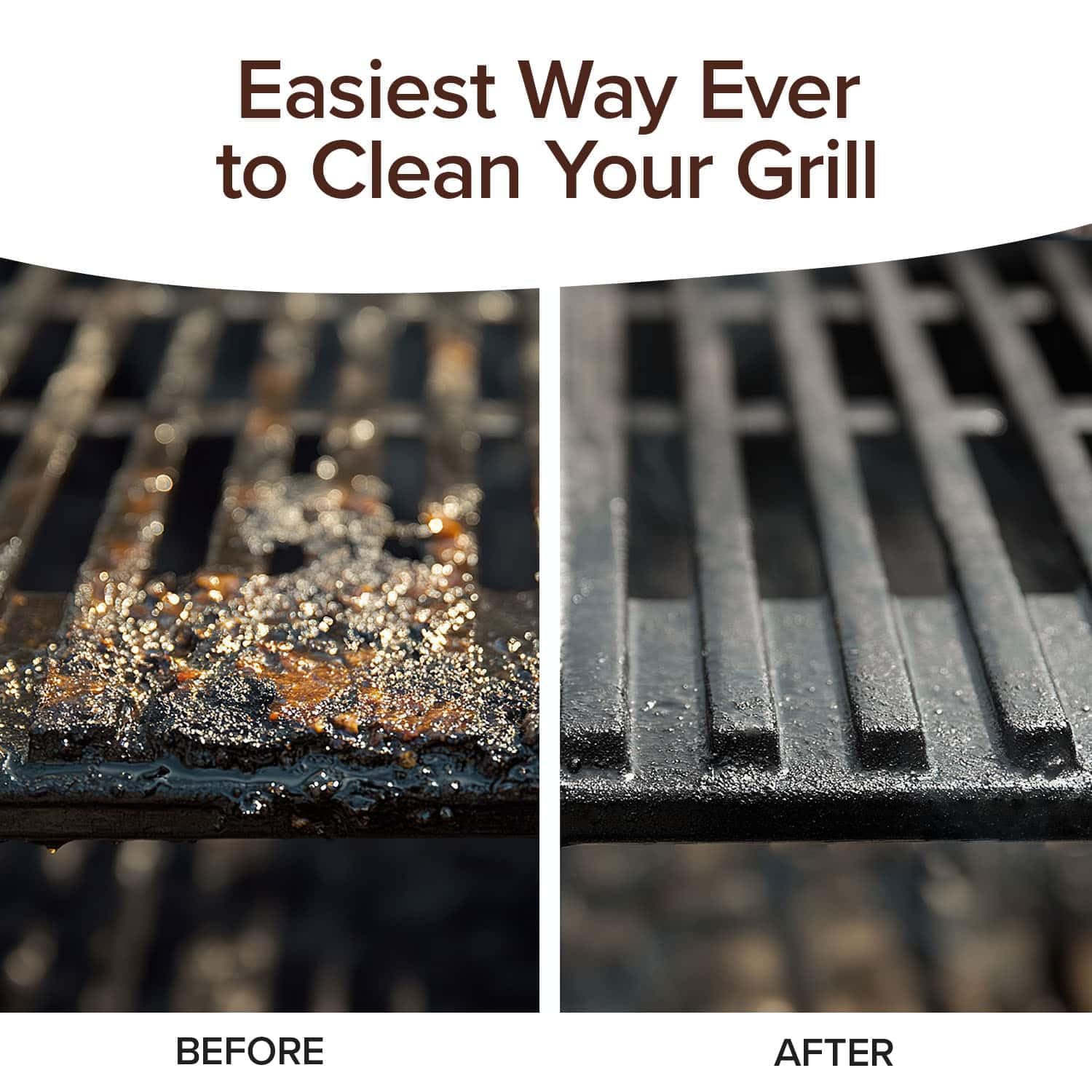 Bull Shot BBQ Pro, Foaming Grill Cleaner, AS SEEN ON TV, Professional Strength Foam Spray Emulsifies Burnt Grease & Char on Grates, Racks, Pans