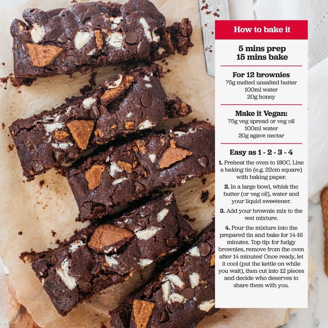 Supergood Ooey Gooey Brownie Mix, 287 GR