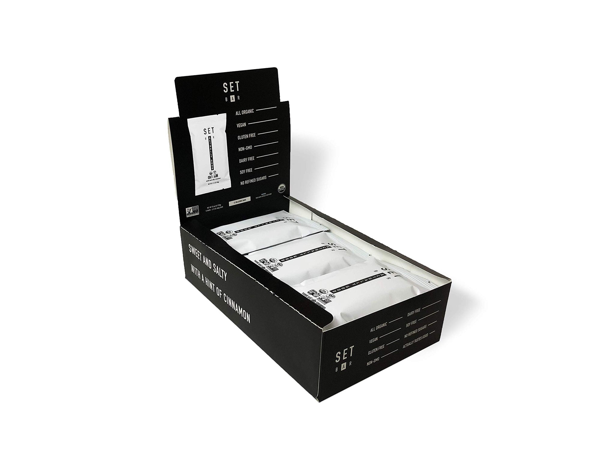 SETBAR Original | Sweet and Salty Cinnamon (12 Bars)