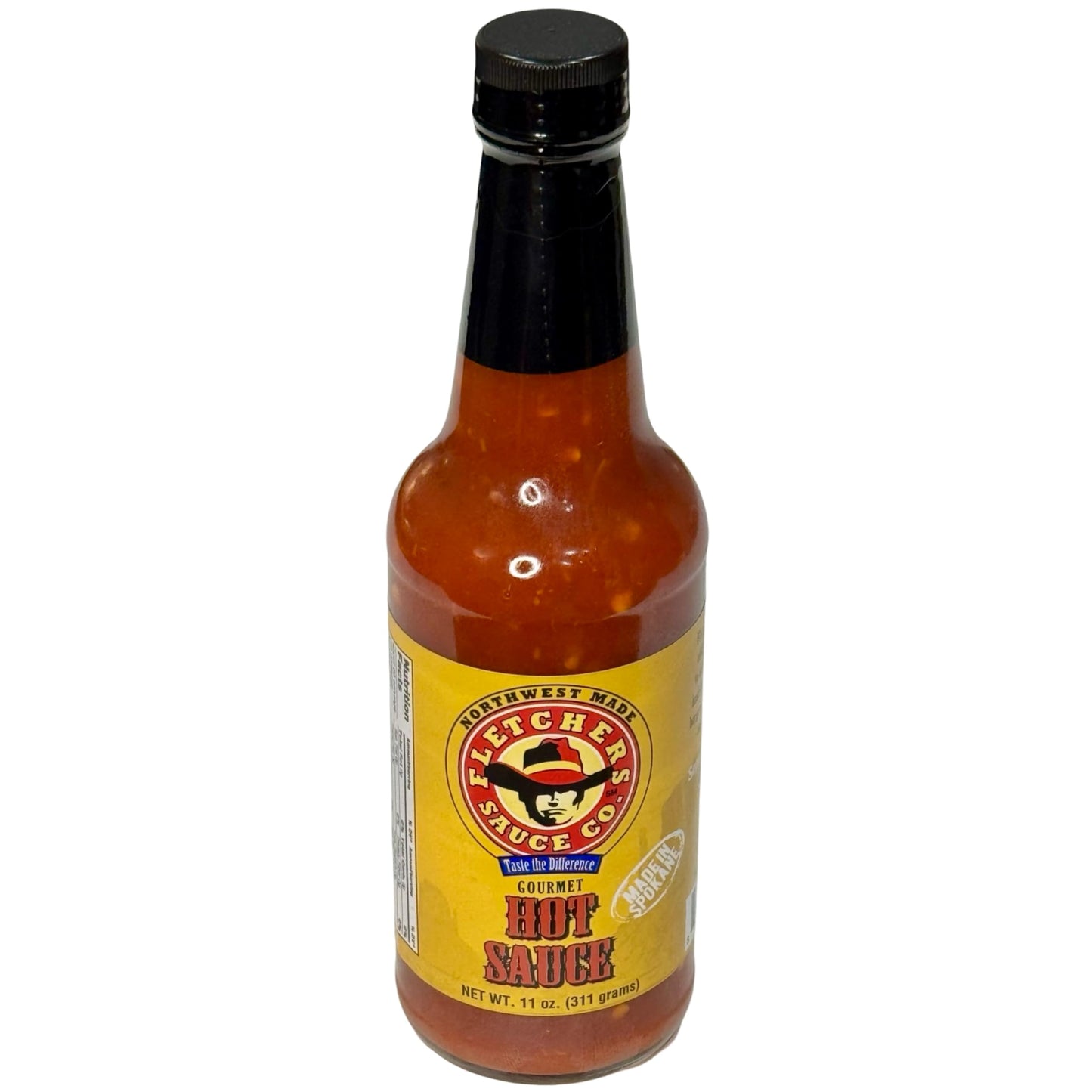 Fletcher’s Gourmet Hot Sauce, Northwest Made in Spokane, Small Batch Artisan Spicy Sauce with Bold Flavor for Marinades, Dipping, and Cooking, Glass