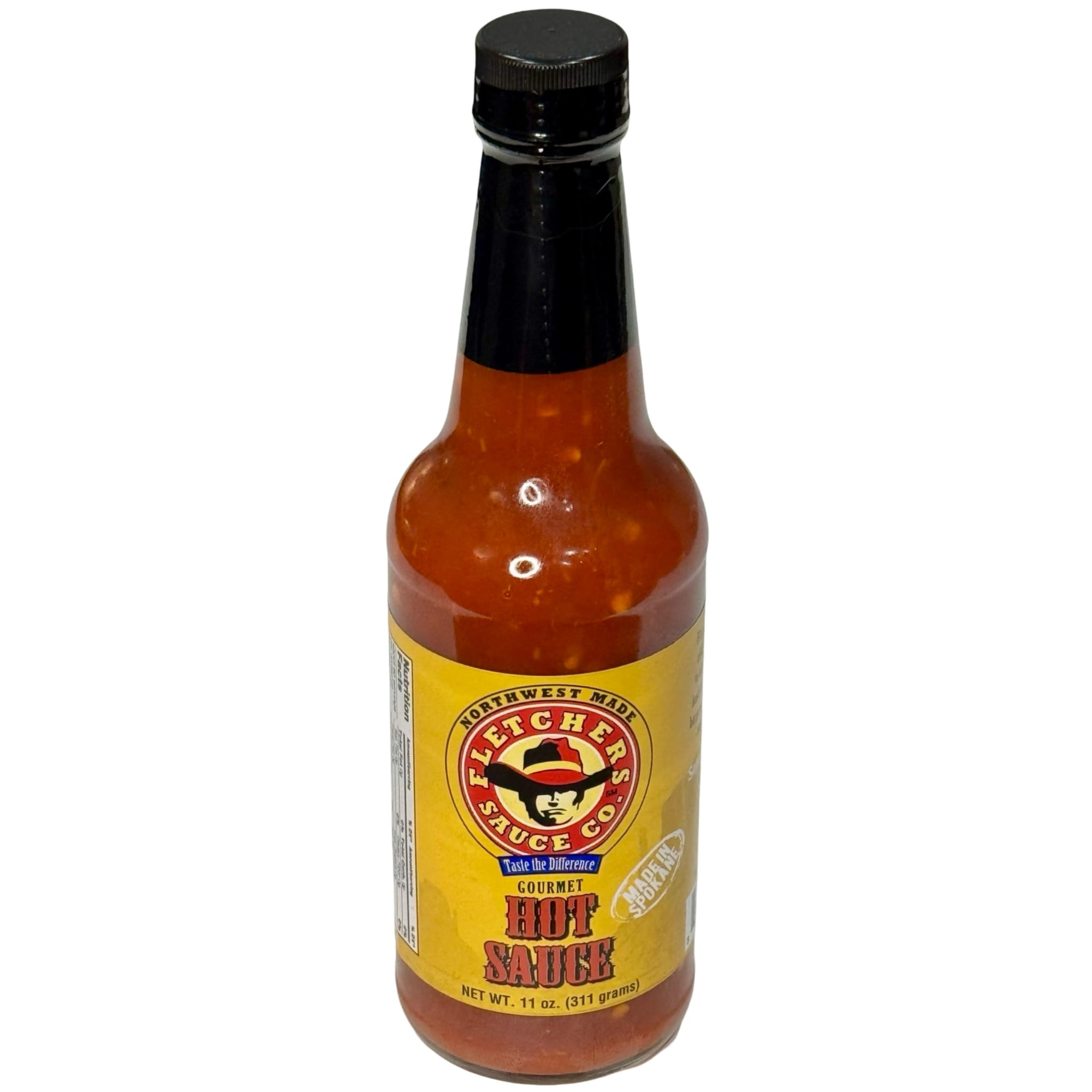 Fletcher’s Gourmet Hot Sauce and Original BBQ Sauce Combo Pack, Northwest Made in Spokane Small Batch Recipes, Bold Spicy Chili Sauce and Classic