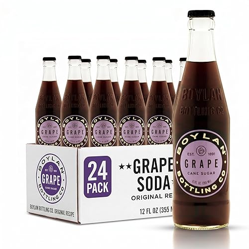 Boylan Bottling Co Grape Soda, 12 Oz -- 24per Case.,, 24Count ()