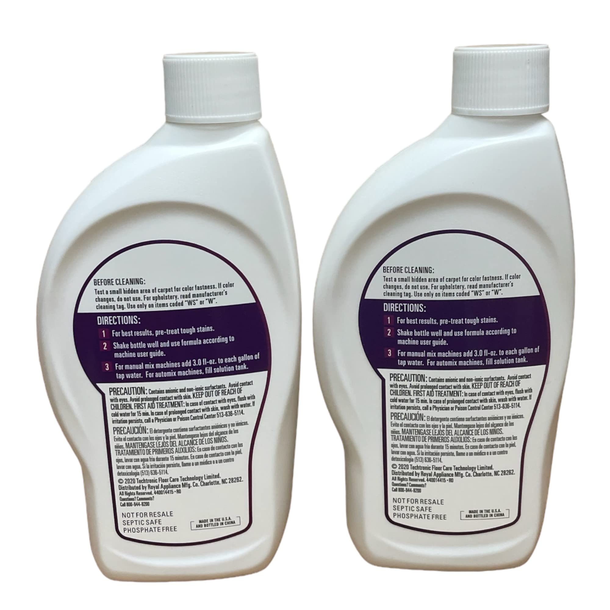 XCESS XPRESS Paws and Claws Deep Clean & Neutralize 2X Carpet Cleaning Formula 6oz (2)