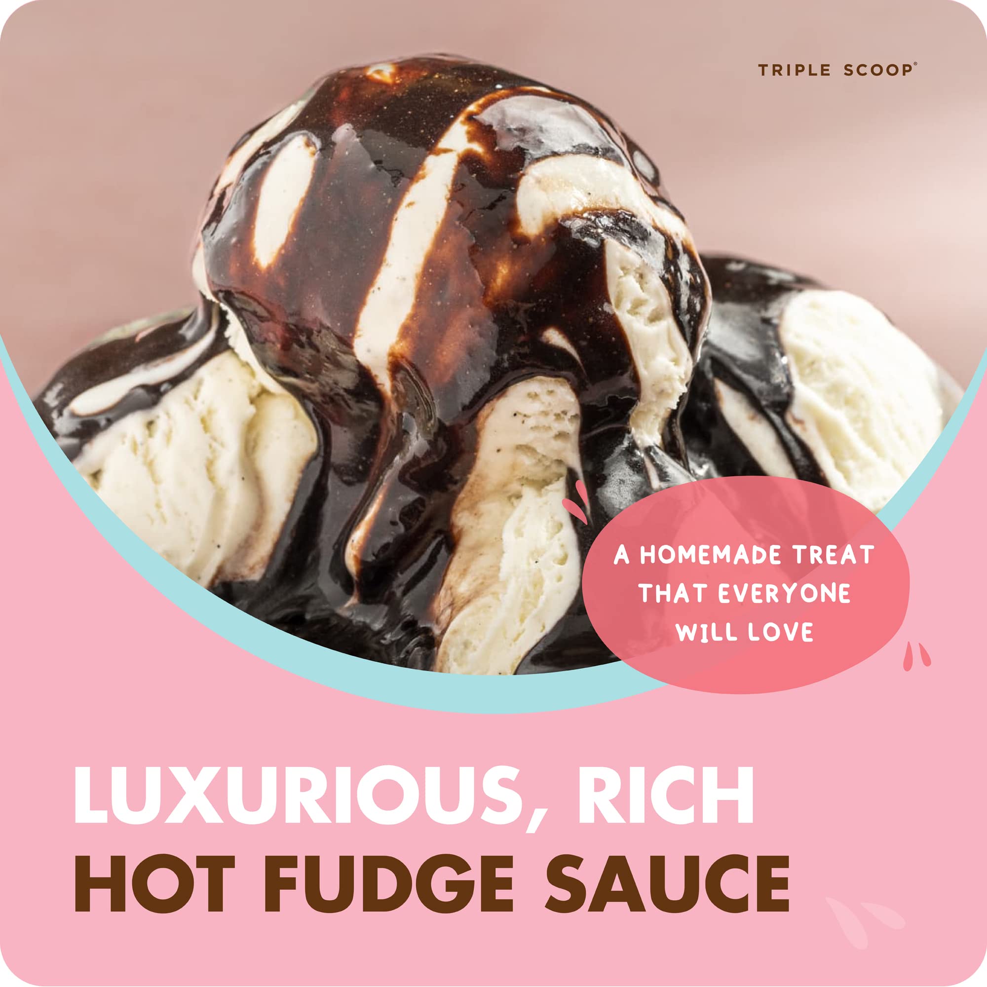 Premium Hot Fudge Sauce Kit. Make Your Own Decadent, Rich and Giftable Hot Fudge Sauce at Home. Easy, 2-ingredient recipe. Pour over ice cream