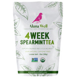 Aluna Well Organic Spearmint Tea - Supports Hormonal Balance and Wellness for Women, 4 Week Loose Leaf Herbal Tea, Caffeine-Free, 2 oz