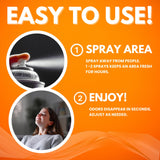 NI-712 Odor Eliminator, Orange Continuous Spray -2 Pack