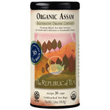 The Republic of Tea - Organic Assam, 36 Naturally Caffeinated Black Tea Bags, Regenerative Organic Certified