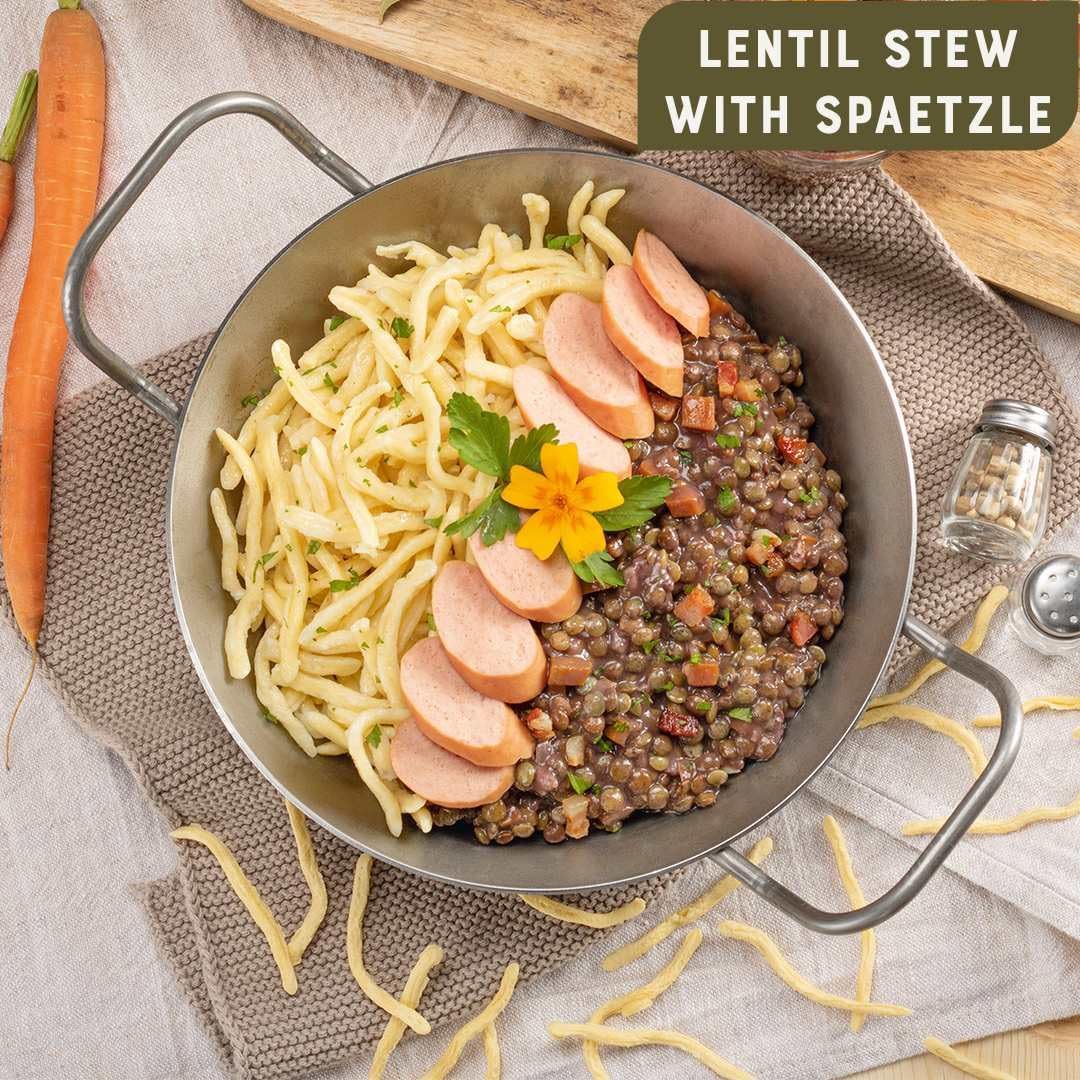 Bechtle Spaetzle Farmer Style Egg Noodles - Traditional German Pasta, Authentic Imported from Germany, Cage-Free Eggs & Durum Wheat Semolina, Non-GMO