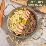 Bechtle Spaetzle Farmer Style Egg Noodles - Traditional German Pasta, Authentic Imported from Germany, Cage-Free Eggs & Durum Wheat Semolina, Non-GMO