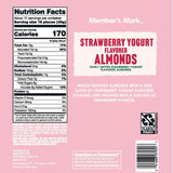 Member's Mark Strawberry Yogurt Flavored Almonds, 17.5 Ounces, Resealable Bag
