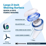 Fuzzfree Fuzz Free Electric Fabric Shaver, Rechargeable Lint Remover, Fuzz Pill Clothing Remover