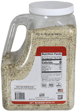 Jane's Krazy Mixed-Up Seasonings, original mixed-up salt, all-purpose blend, 128-ounce plastic jar, bulk size, (pack of 1)
