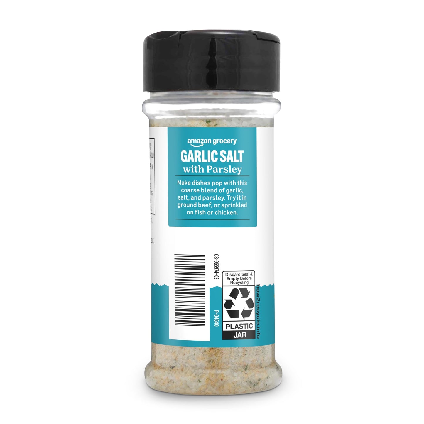 Amazon Grocery, Garlic Salt with Parsley, 6.4 Oz