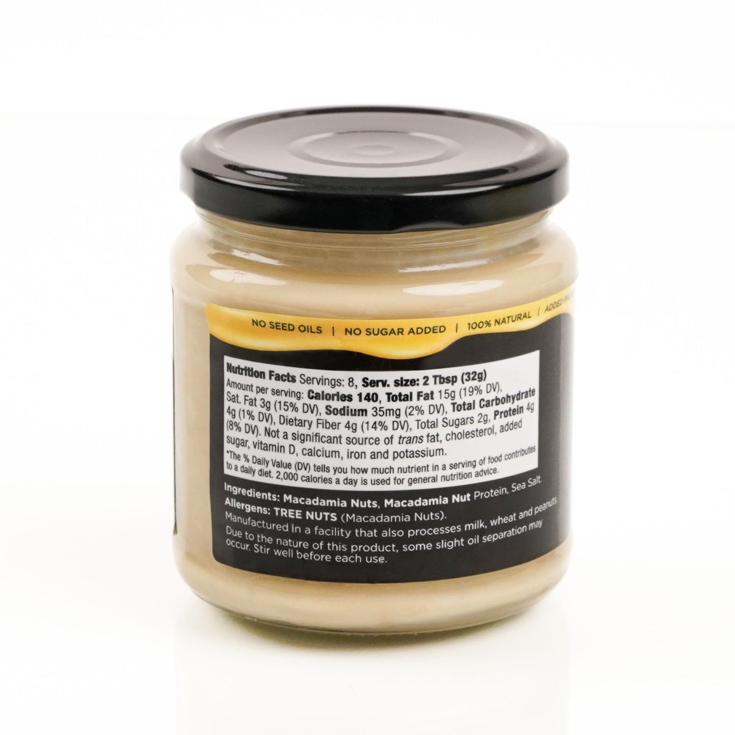 The Dodo Gourmet Crunchy Macadamia Nut Butter
