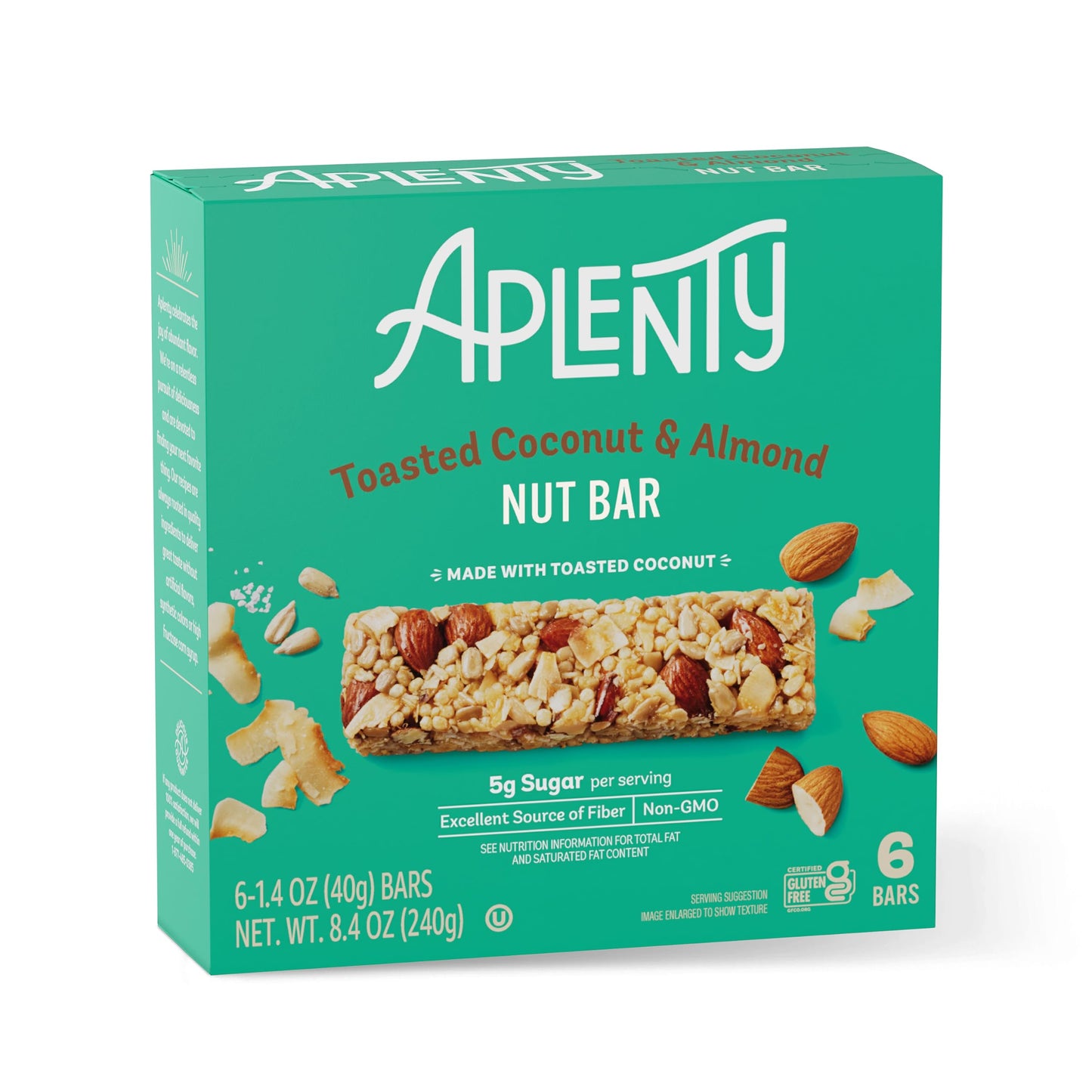 Aplenty Toasted Coconut Almond Bar