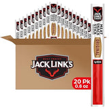 Jack Link's Classics Original Jerky Sticks - Made with Beef and Pork - Ready to Eat Real Meat Snacks - 5g Protein per Serving - (20 Count) 0.8 oz
