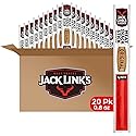 Jack Link's Classics Original Jerky Sticks - Made with Beef and Pork - Ready to Eat Real Meat Snacks - 5g Protein per Serving - (20 Count) 0.8 oz