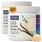 HMR 120 Shake Meal Replacement Powder | Vanilla Shake Mix to Support Healthy Weight Loss | 12g of Protein | Nutritional Drink | Low Calorie Food | 2
