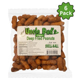 Deep Fried Peanuts -Eat em Shell & All! (Cajun) 6 PACK