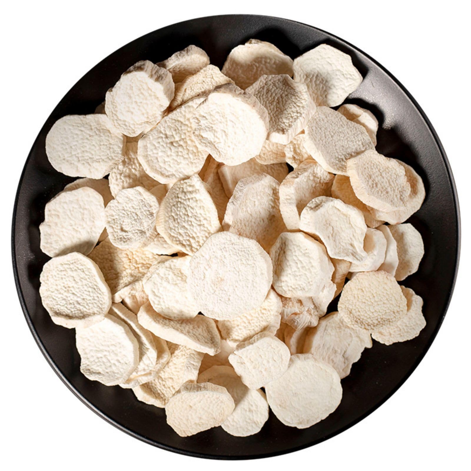 Sweet Post Dried Chinese Yam Slice - Wild Yam Root for Natural Health Herbal Tea,Congee and Soup Ingredients shanyao ???? ??? ??? ???? 16OZ